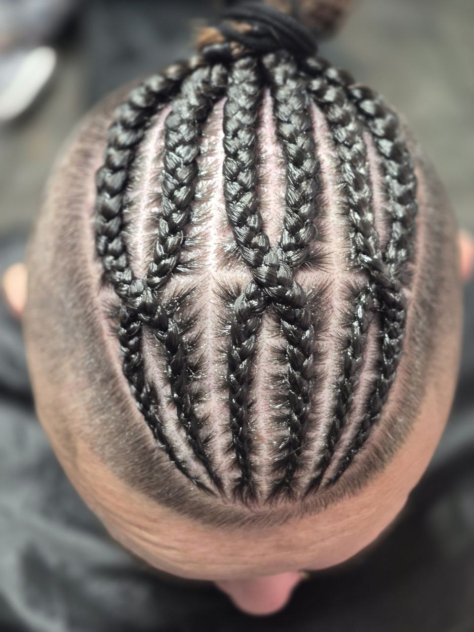 Professional stitch braids for natural hair in Tucson AZ